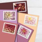 Shop Dahlias Stamps 350 2027
