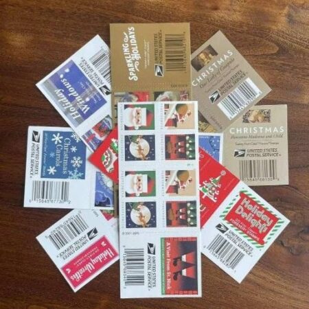 Flag Stamp Shop Discount Cholesale Usps Holiday Christmas Stamps 2023 Cheap In Bulk 7 2026
