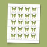 Shop Cheap Square Discount Non Machineable Luna Moth Stamps 2028 2027