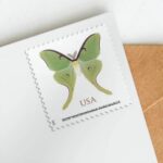 Shop Cheap Square Discount Non Machineable Luna Moth Stamps 2028 2027