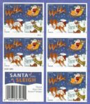 Shop Discount Usps Santa And Sleigh Stamps 2012 Holiday Postage Cheap In Bulk For Sale 0 2027