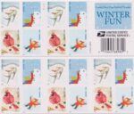 Shop Discount Usps Winter Fun Stamp Cheap Forever Postage In Bulk 1 2027