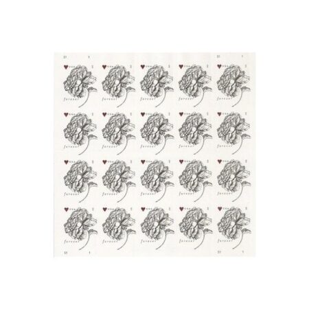 Flag Stamp Shop Engraved Vintage Rose Forever Stamps 2015 2026