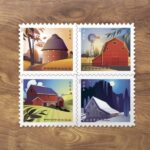 Shop Usps Forever Postage Barns Postcard Stamps 2021 Cheap In Bulk 1 2027