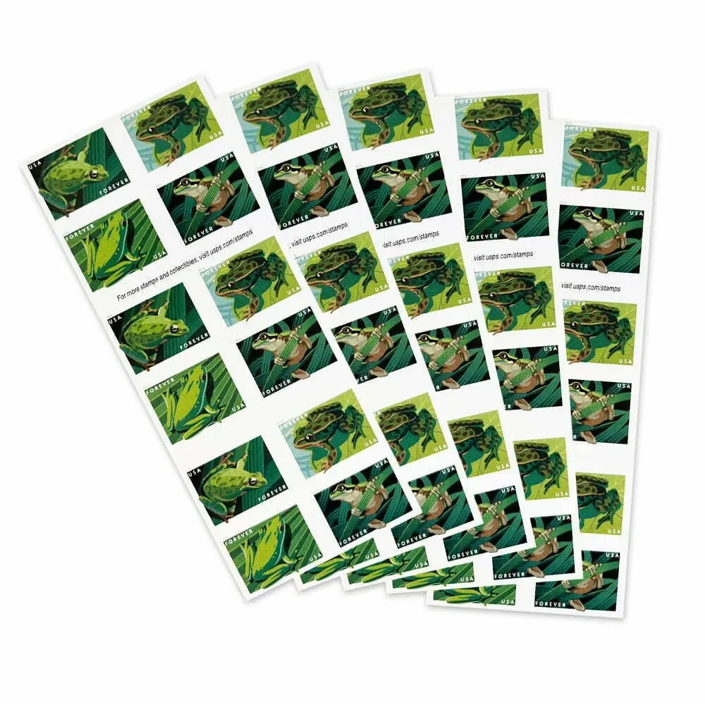 Flag Stamp Shop Frogs Forever Stamps For Sale Discount Postage Cheap In Bulk 2 2026
