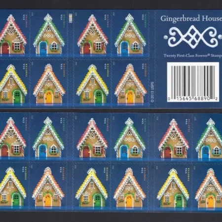 Flag Stamp Shop Gingerbread Houses Stamps Holiday Postage Cheap In Bulk For Sale 1 2026