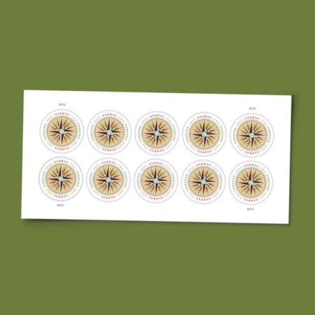 Flag Stamp Shop Global 1794 Compass Rose Stamps Discount Cheap 2026