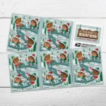 Shop Holiday Elves Stamps 2022 Usps Forever Postage Stamp On Sale Cheap In Bulk 1 2027