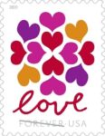 Shop Love Stamp 2019 Hearts Blossom Forever Stamps 1 2027