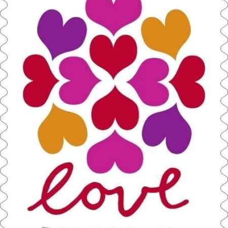 Flag Stamp Shop Love Stamp 2019 Hearts Blossom Forever Stamps 2 2026