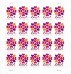 Shop Love Stamp 2019 Hearts Blossom Forever Stamps 1 2027
