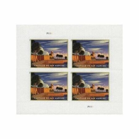 Flag Stamp Shop Priority Mail Stamp 7 95 Castillo De San Marcos Stamps 1 2026