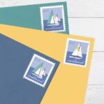 Shop Sailboat Postcard 2023 Cheap Usps Postage Forever Stamps 1 2027