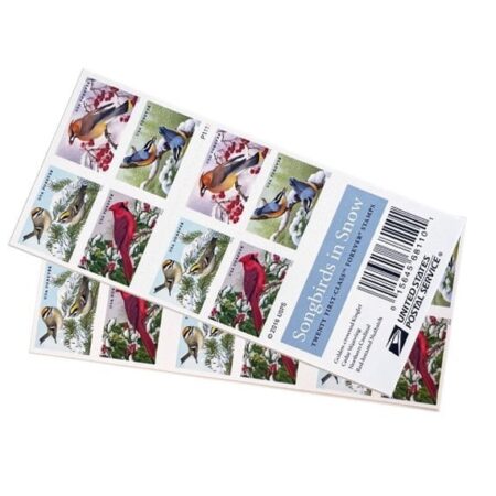 Flag Stamp Shop Songbirds In Snow Forever Stamps 1 2026