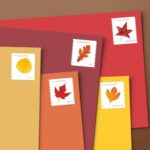Shop Discount Postcard Cheap Vibrant Leaves Stamps 2027 2027