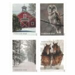 Shop Winter Scenes Stamps Cheap Forever Stamps In Bulk Sale 9 2027