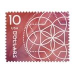 Shop 10 Floral Geometry Stamps Cheap Forever Postage 1 2027