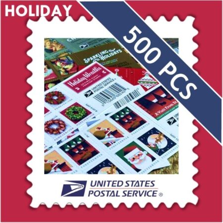 Shop Discount Cholesale Usps Holiday Christmas Stamps 2023 Cheap In Bulk 2027