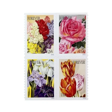 Shop Disocunt Usps Flower Botanical Art Stamps For Sale Cheap In Bulk 2027