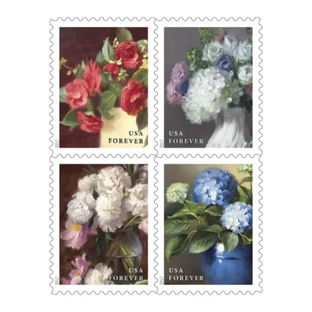 Shop Folowers From The Garden Cheap Forever Stamps For Sale On Bulk 1 2027