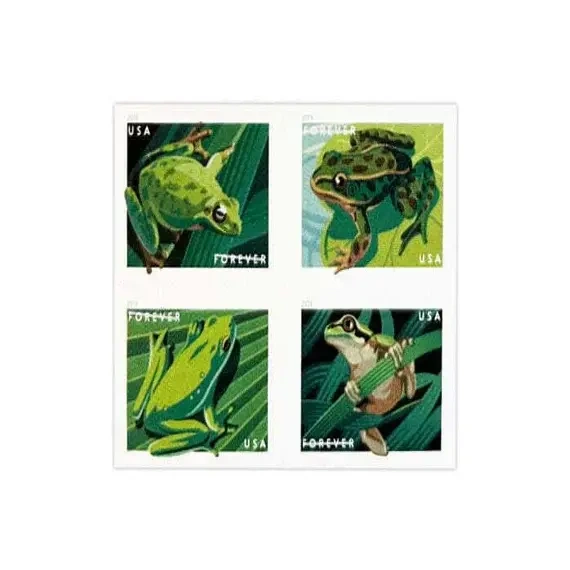 Shop Frogs Forever Stamps For Sale Discount Postage Cheap In Bulk 2027