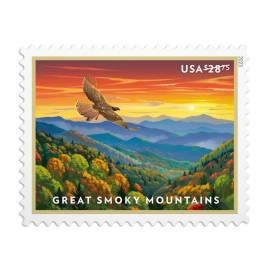Shop Priority Express Mail 28 75 Great Smoky Mountains Stamps 2 2027