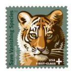 Shop Tiger Animal Discount Save Vanishing Species Stamps 2028 2027