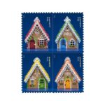 Shop Usps Gingerbread Houses Stamps Holiday Postage Cheap In Bulk For Sale 2027